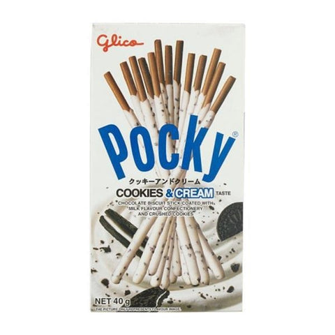 Pocky cookies & cream
