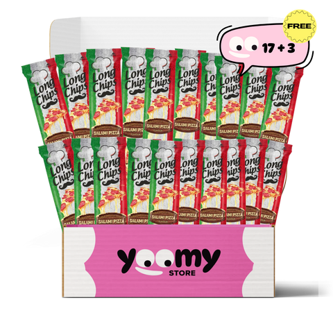 Long Chips Salami Pizza