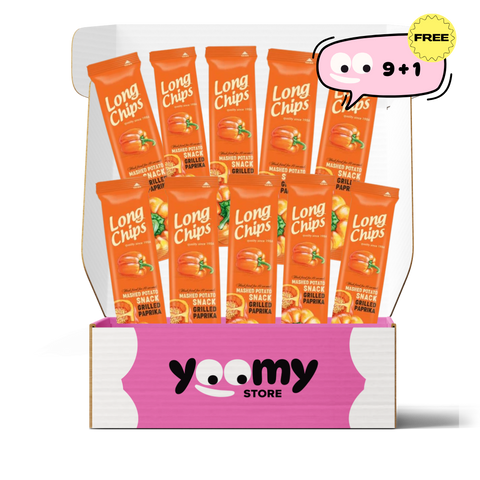 Long Chips gegrilde paprika