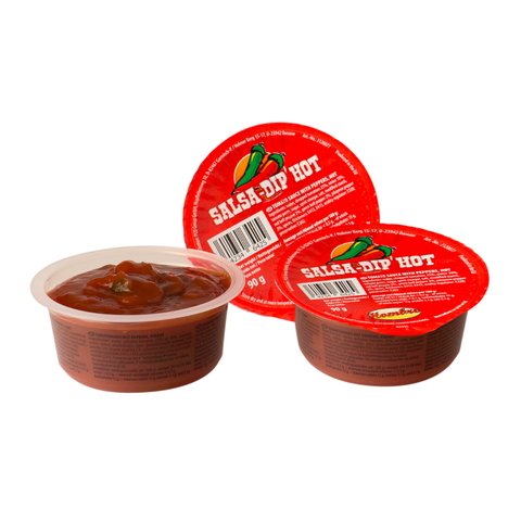 Man Salsa Dip Hot Portion