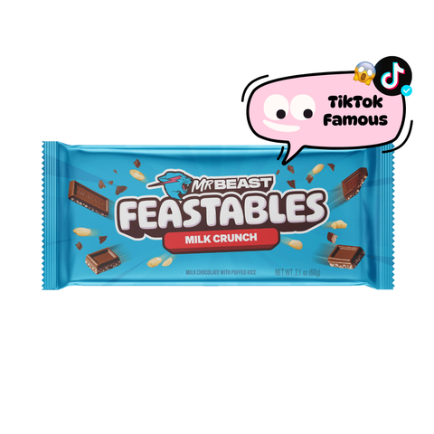 Mr Beast Feastables Milk Crunch