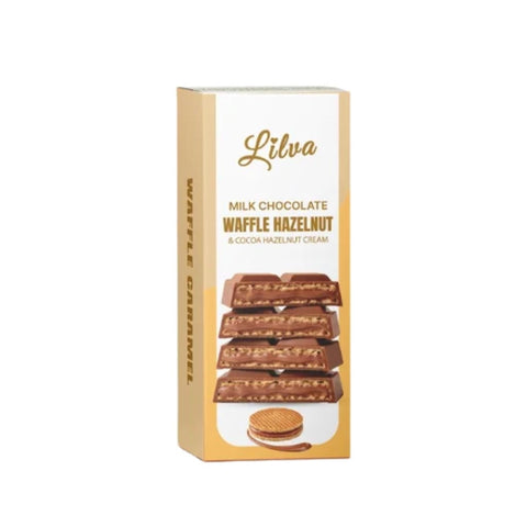 Lilva Chocolat au Lait Gaufre Caramel