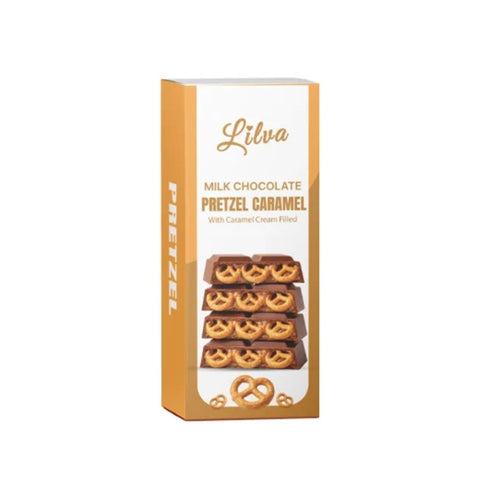 Lilva Chocolat au Lait Bretzel Caramel
