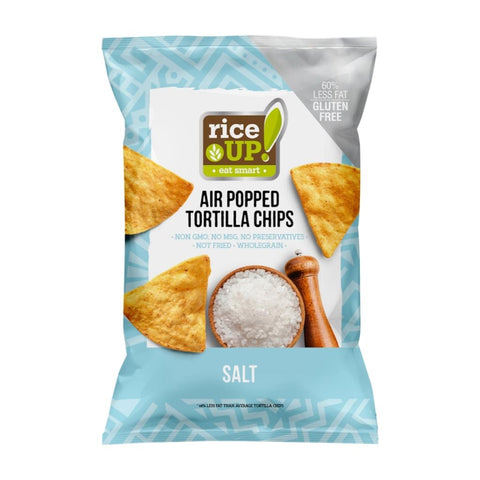 Rice Up Popped Tortilla chips Salt