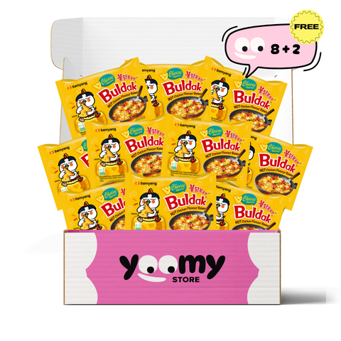 Samyang noedels hete kip met kaas