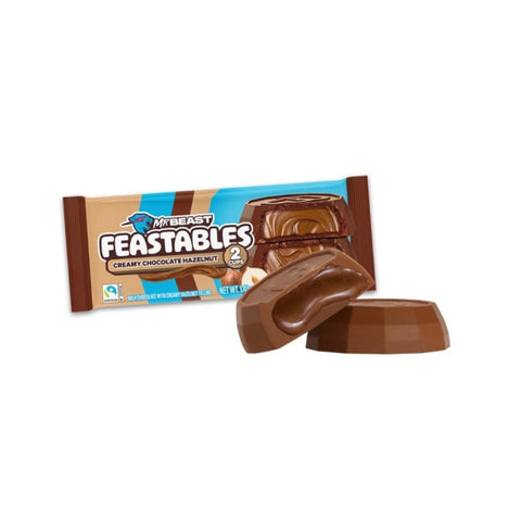 Mr Beast Feastables 2 Cups Creamy Chocolat Hazelnut