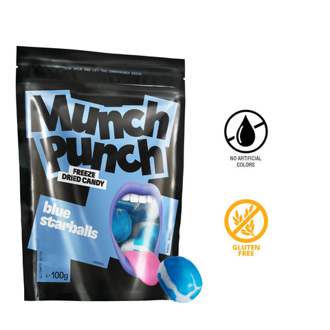 Munch Punch - Blue Starballs freeze dried candy