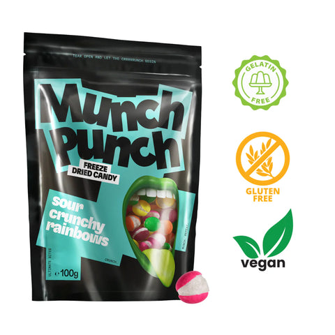 Munch Punch - Sour Crunchy Rainbows freeze dried
