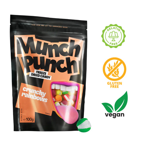 Munch Punch - Crunchy Rainbows freeze dried candy