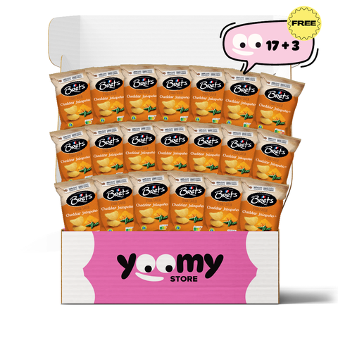 Brets cheddar jalapeño chips