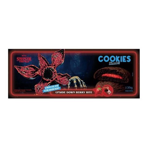 Stranger Things Chocolate Cookies Strawberry