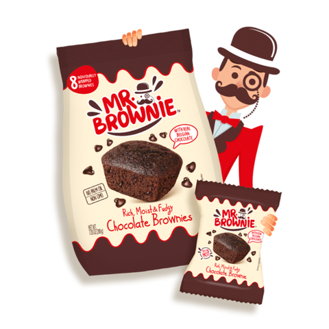 Belgische chocoladebrownies