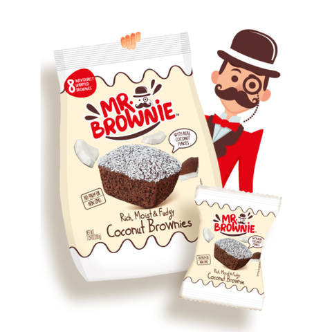 Mr. Coconut Brownie