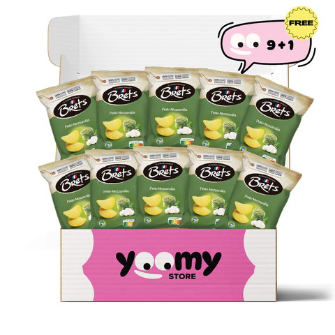 Chips Brets pesto mozzarella